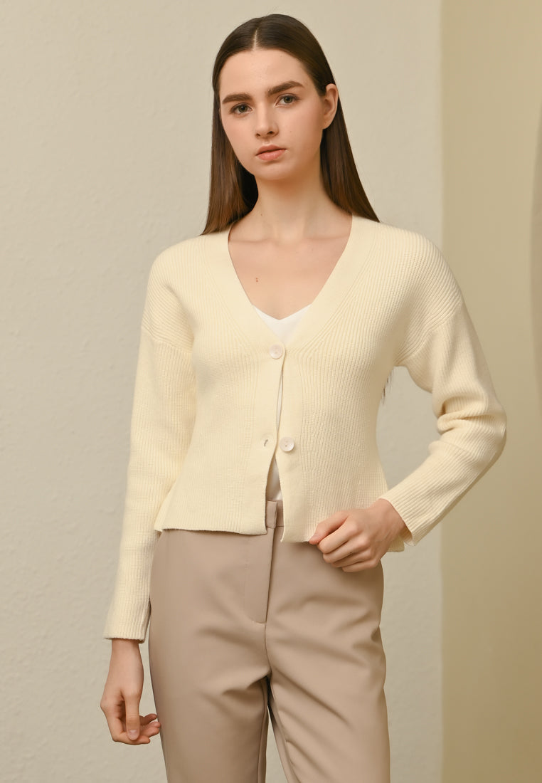 BebeBeige Knit Cardigan