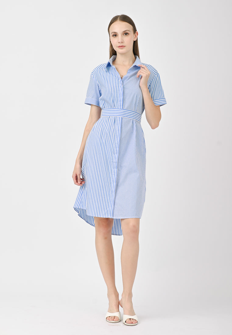 Plain B. Stripe Mini Dress