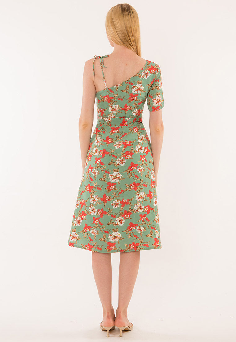Plain B. Floral Dinner Dress