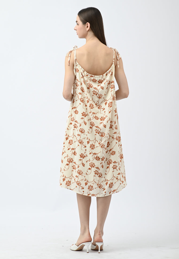 Plain B. Floral Dress