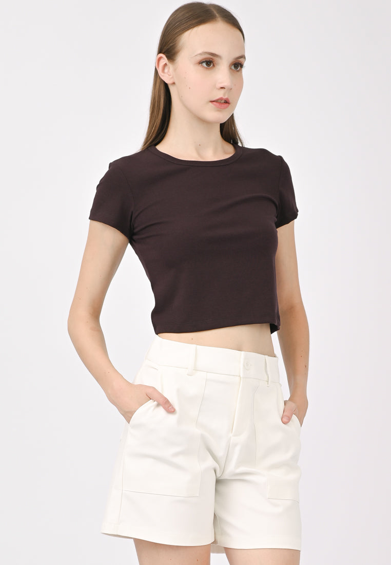 Plain B. Cropped Top