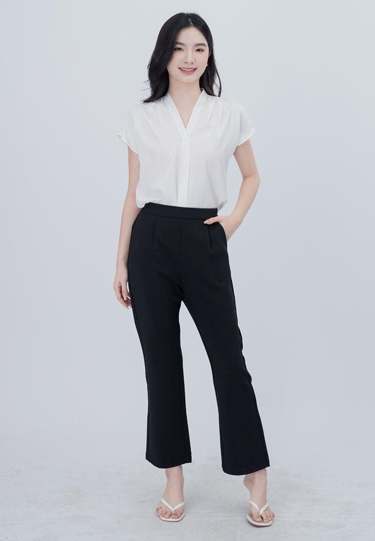 BebeBeige V-Neckline Cooling Blouse Top
