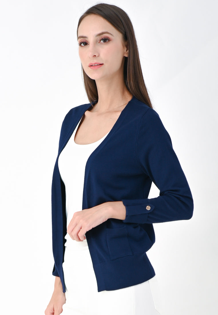 Plain B. Short Knit Cardigan