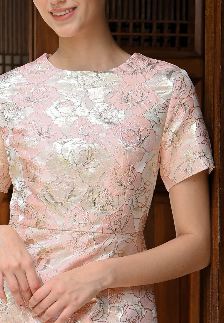 BebeButterfly Floral Mini Dress