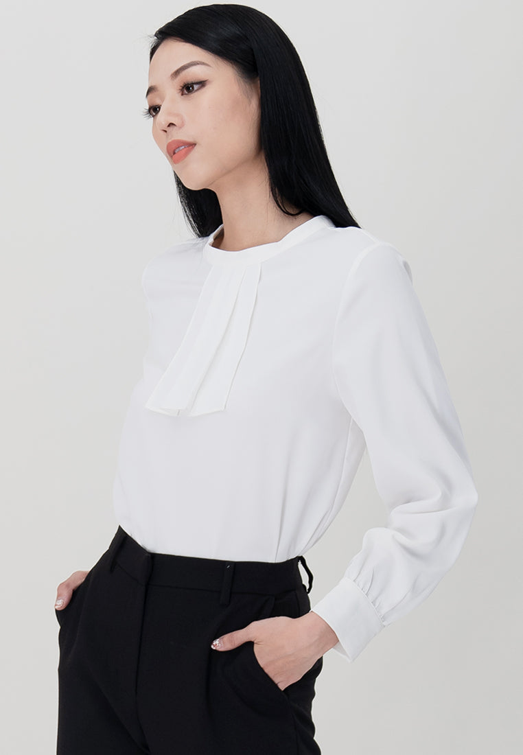 BebeBeige Cooling Long Sleeve Blouse