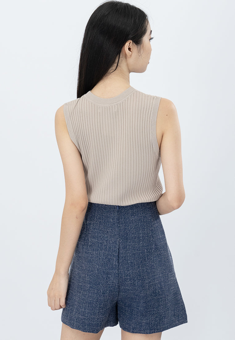 Plain B. Knitted Tank Top