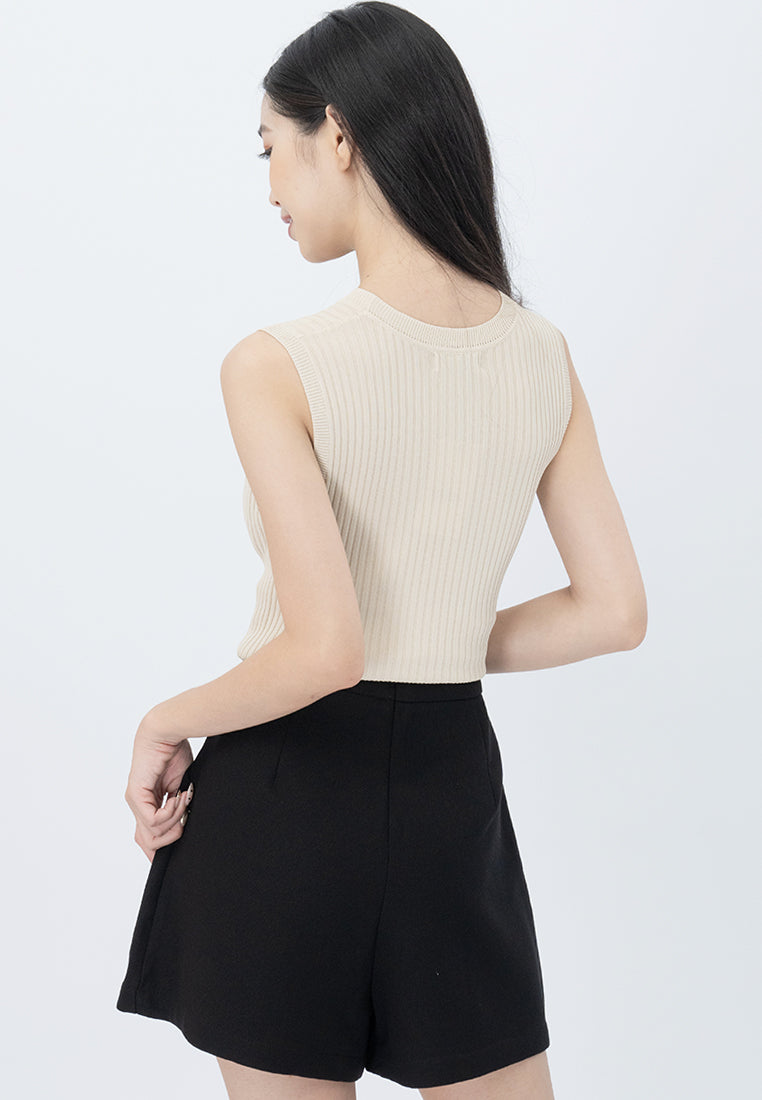 Plain B. Knitted Tank Top