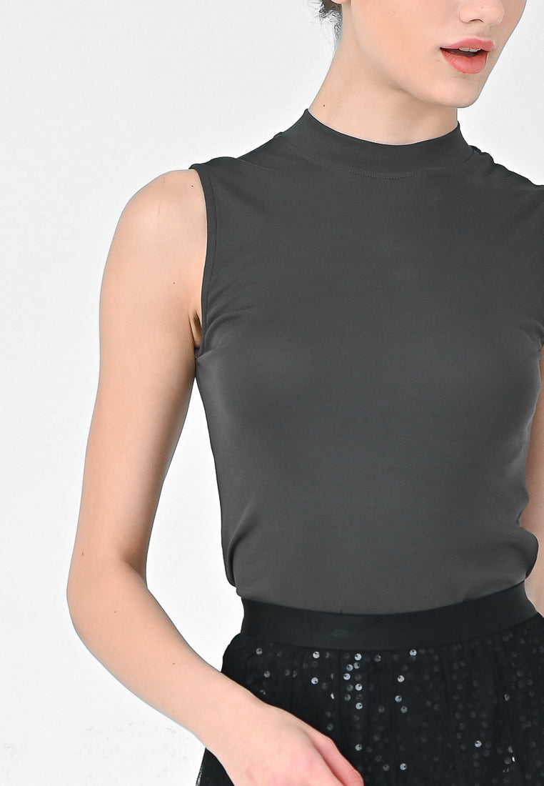 Plain B. Stretchable Sleeveless Tank Top