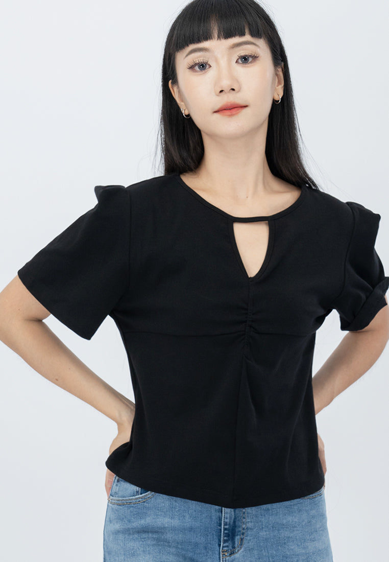 Plain B. Keyhole T-Shirt