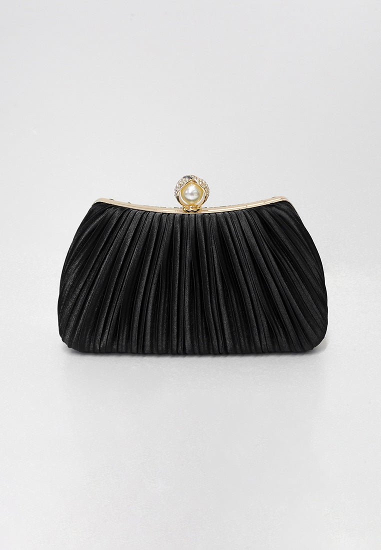 BeryBerries Fold Design Handle Clutch Bags