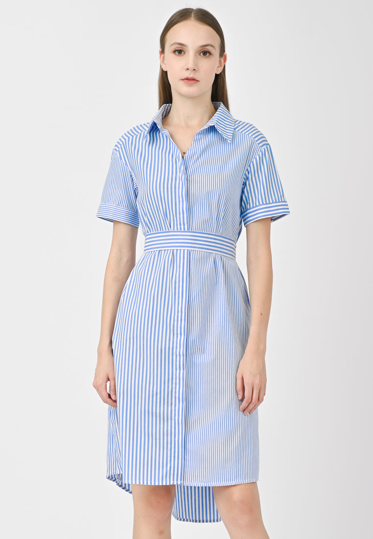 Plain B. Stripe Mini Dress