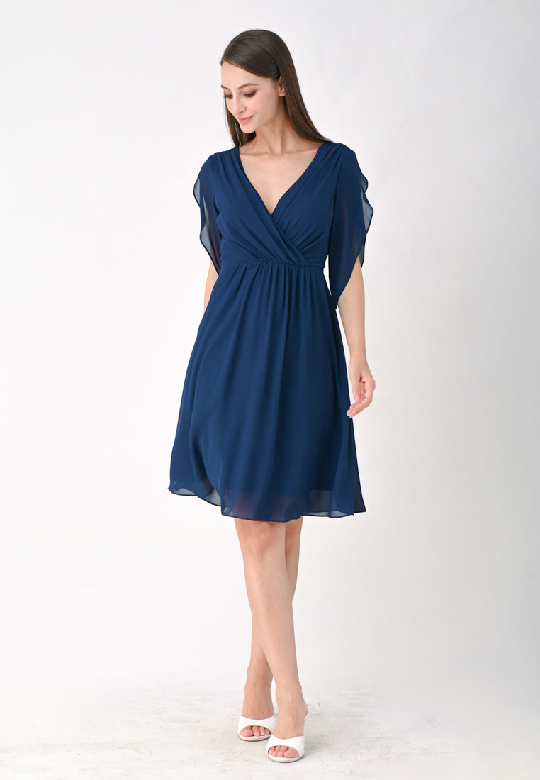 BebeButterfly Chiffon Mini Dress