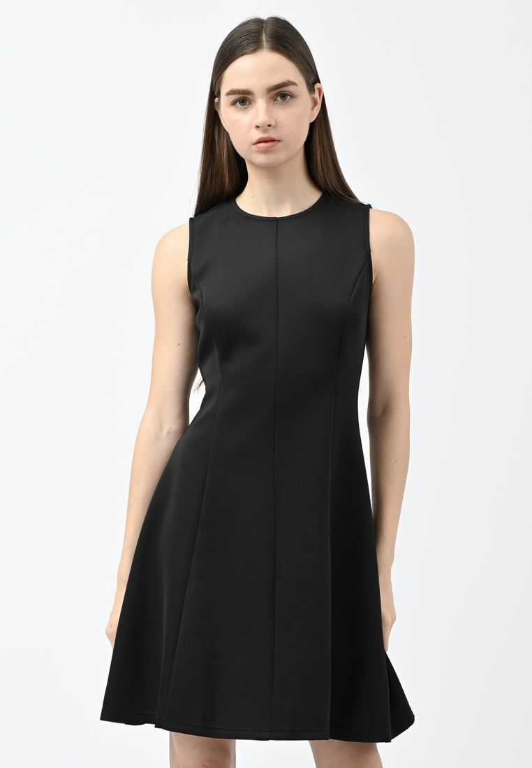 BebeBeige Sleeveless Mini Dress