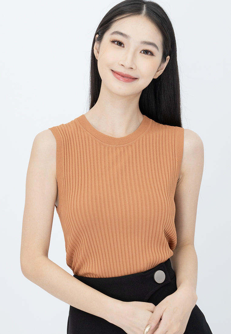 Plain B. Knitted Tank Top