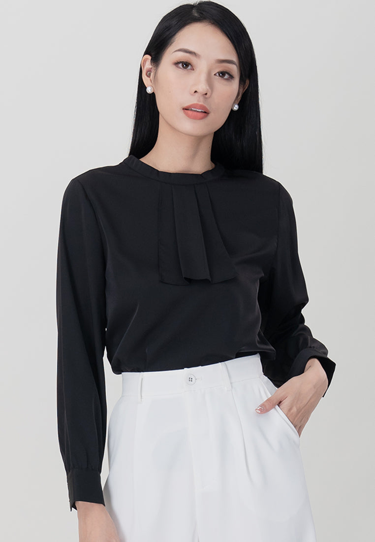 BebeBeige Cooling Long Sleeve Blouse