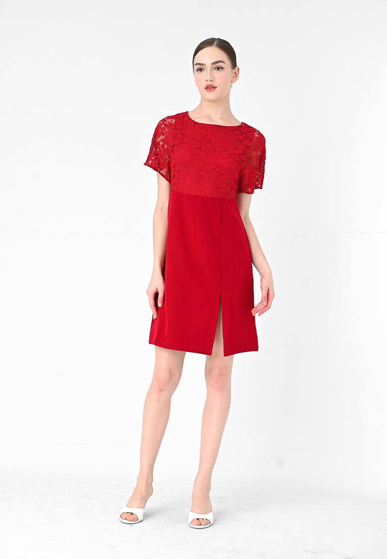 BebeButterfly Lace Dress