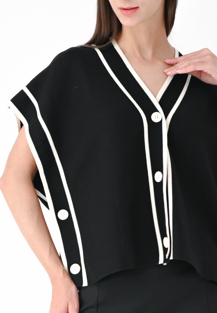 Plain B. Thick Knit Cardigan