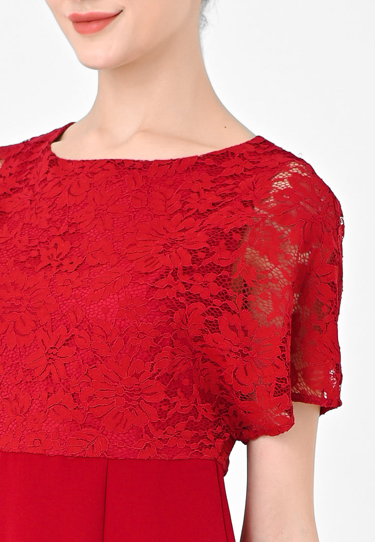 BebeButterfly Lace Dress