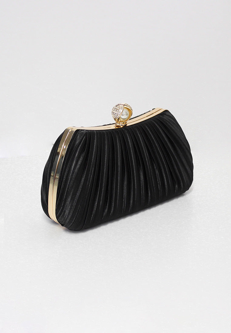 BeryBerries Fold Design Handle Clutch Bags