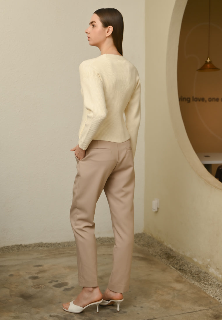 BebeBeige Knit Cardigan