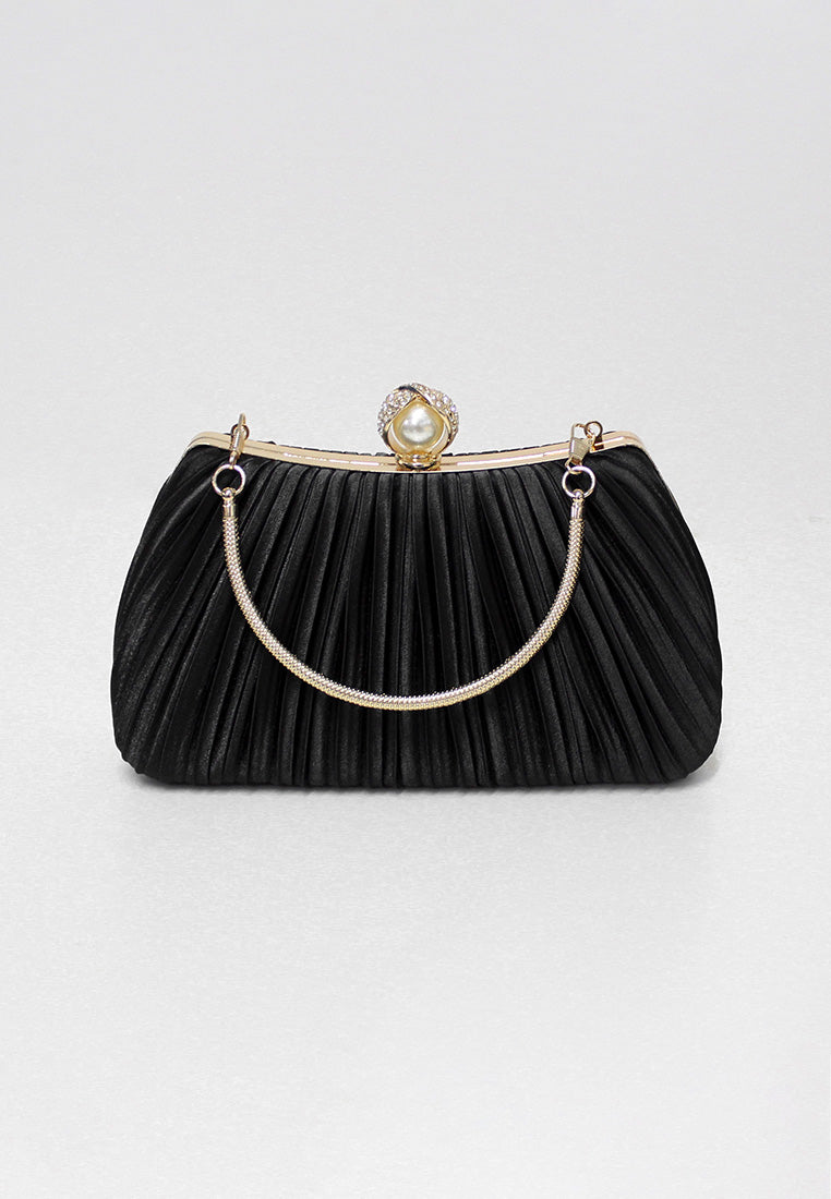 BeryBerries Fold Design Handle Clutch Bags