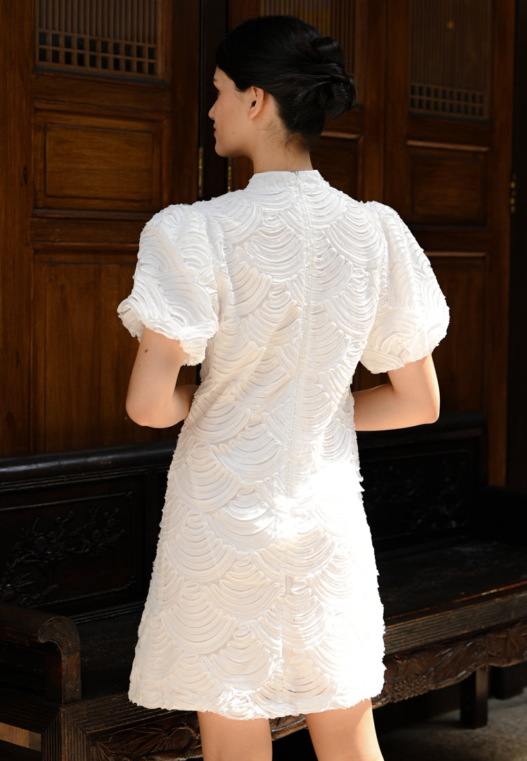 Plain B. Puff Sleeve Dress
