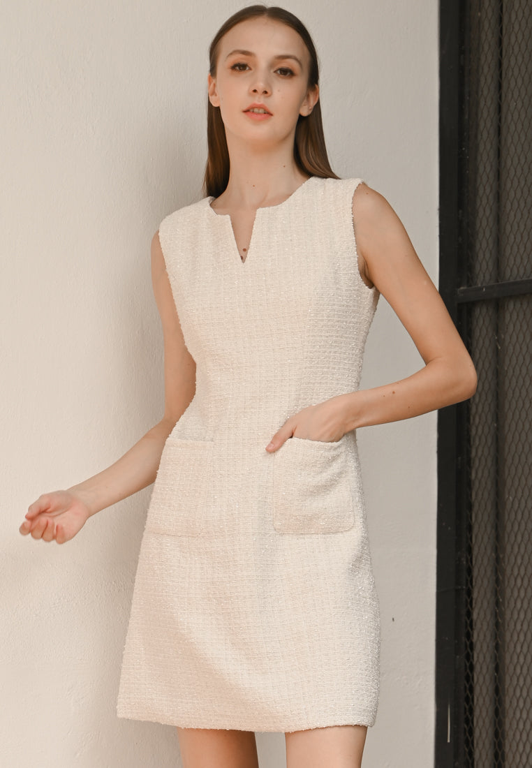 BebeBeige Chanel-Style Mini Dress