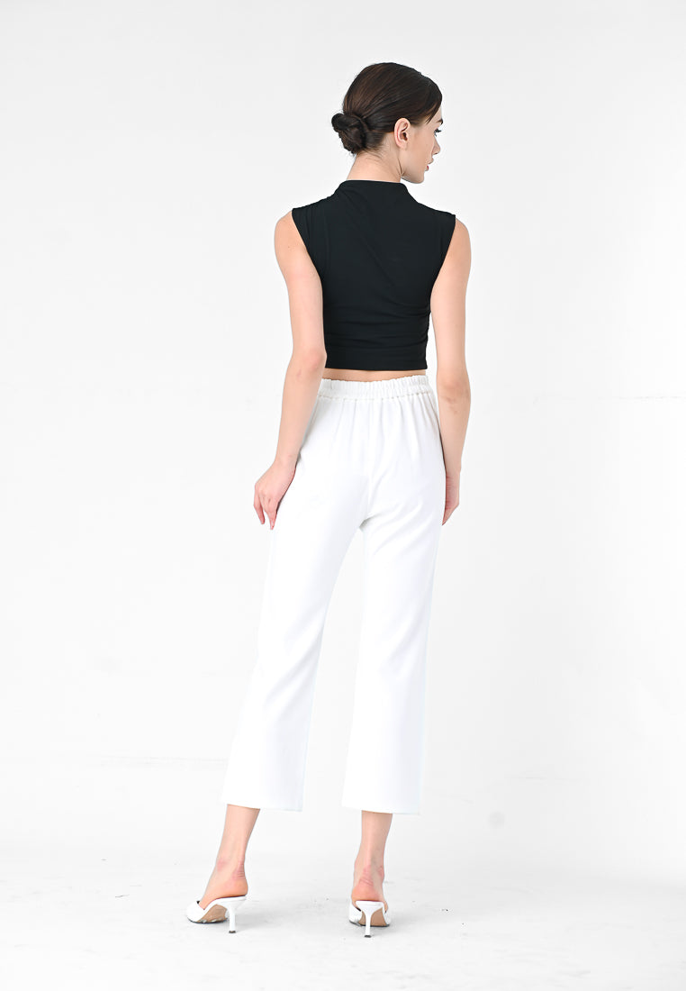 BebeBeige Sleeveless Stretch Top
