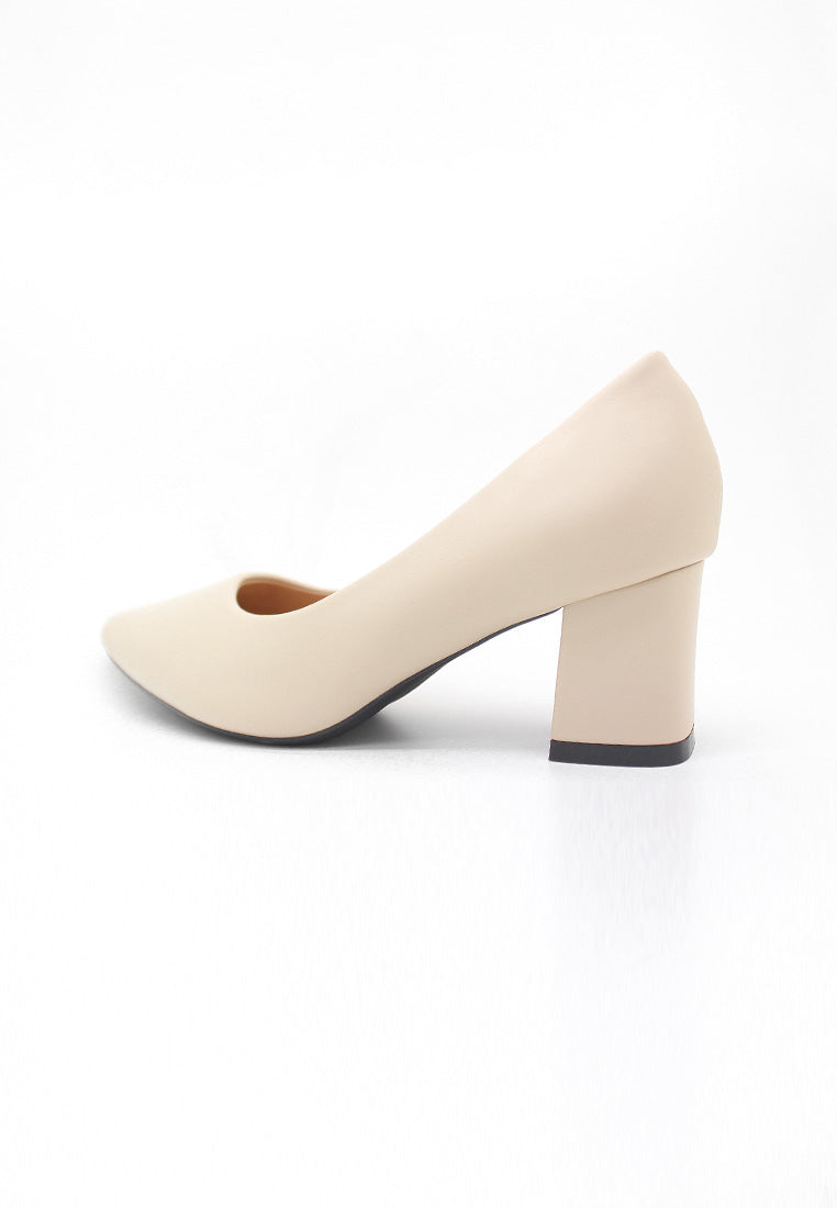 BerryBerries Leather Pump Pointed Heels