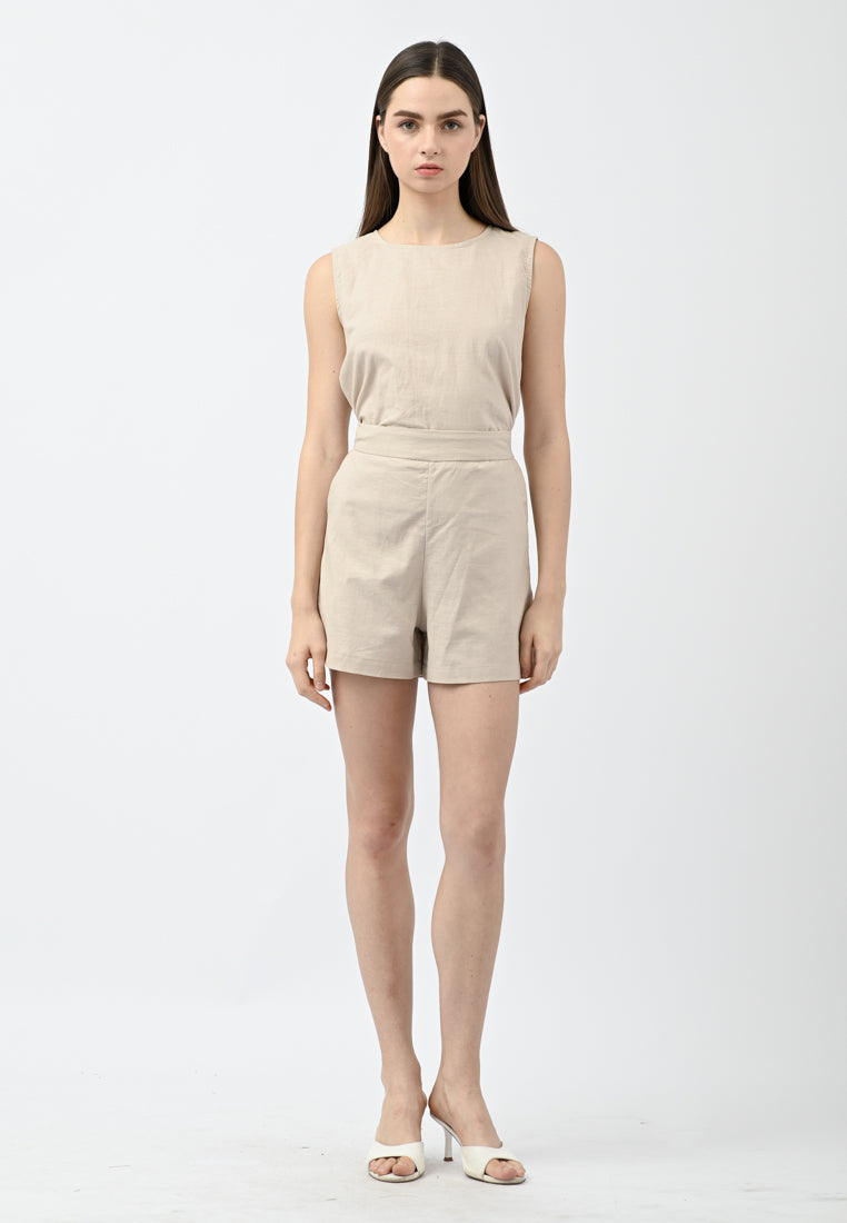 Plain B. Linen Shorts
