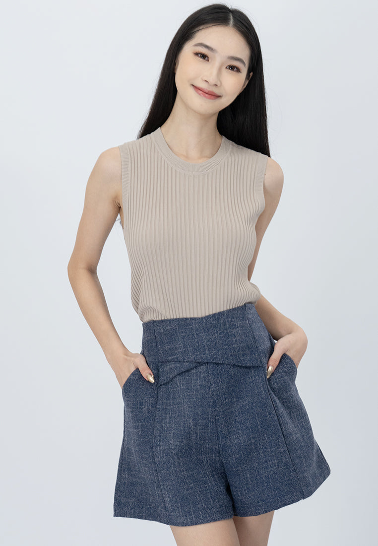 Plain B. Knitted Tank Top