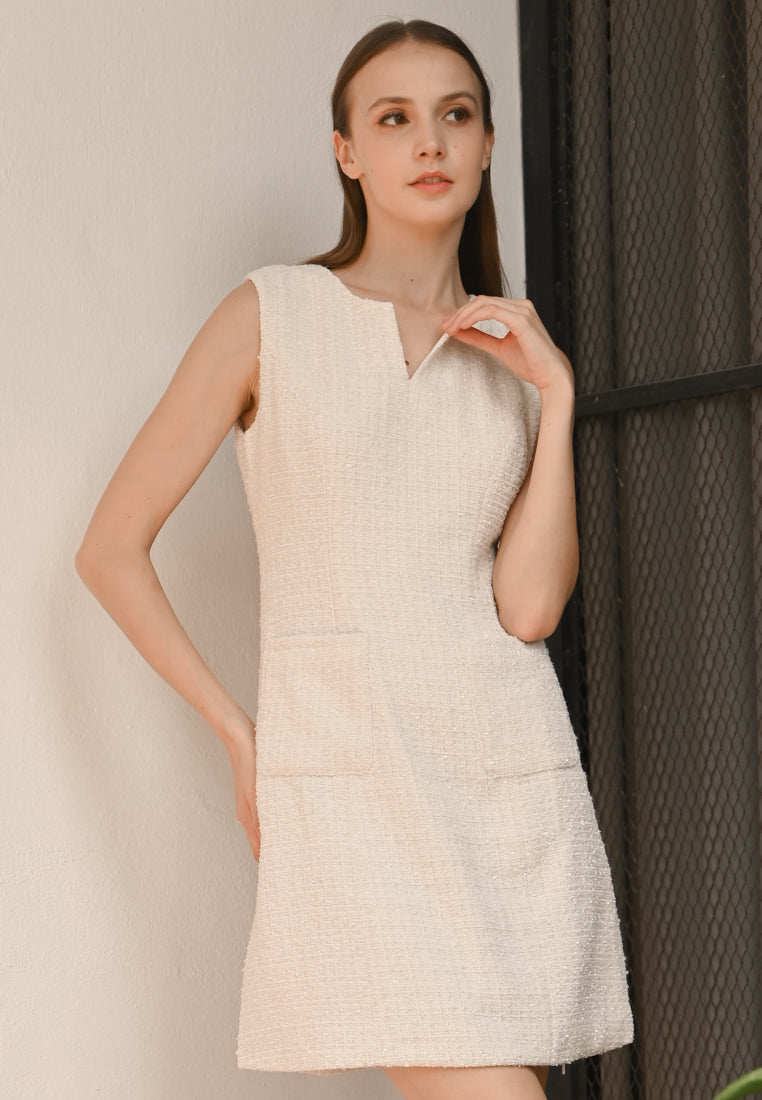 BebeBeige Chanel-Style Mini Dress