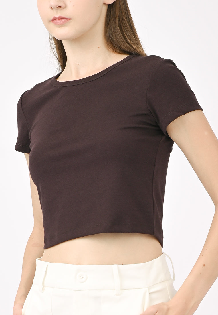 Plain B. Cropped Top