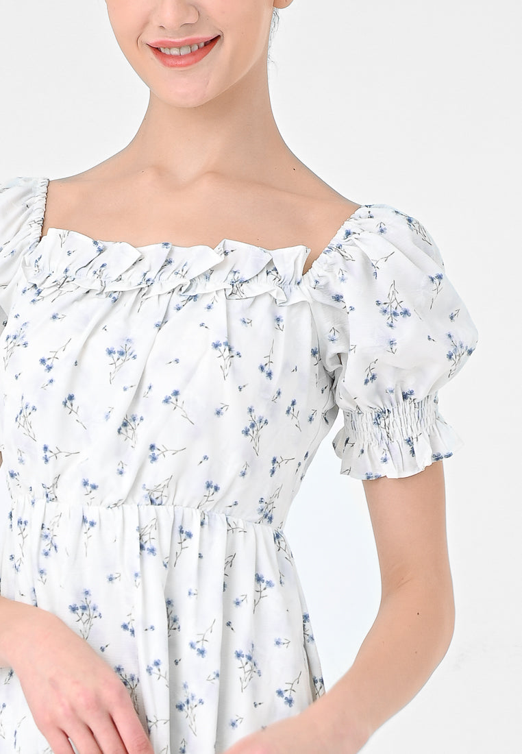 Plain B. Floral Dress