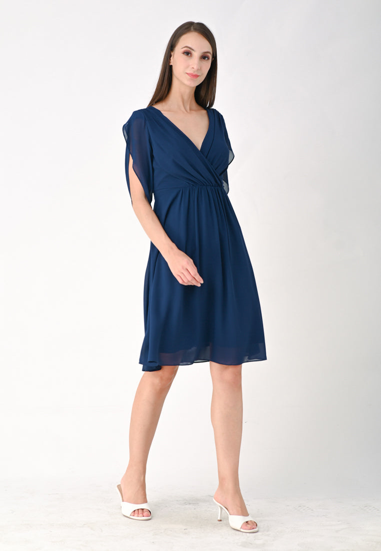 BebeButterfly Chiffon Mini Dress