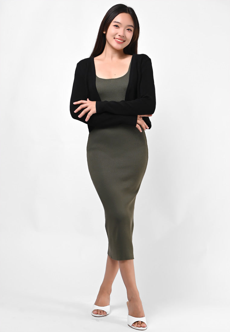 Plain B. Knitted Cardigan