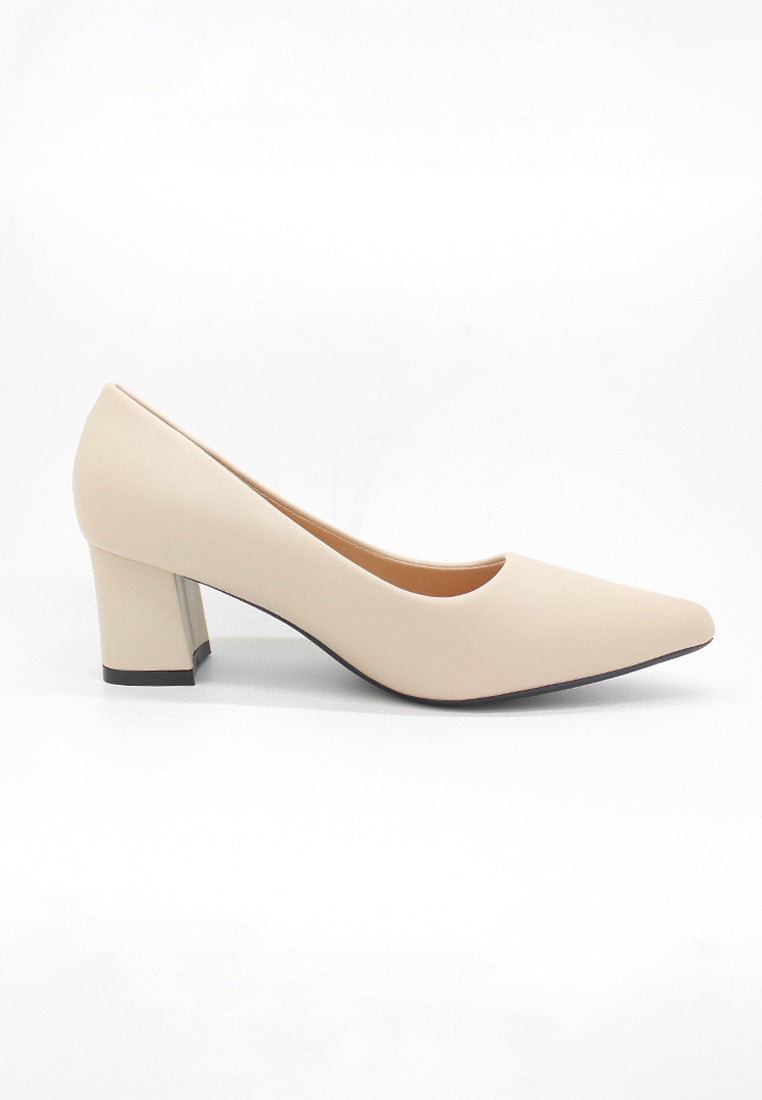 BerryBerries Leather Pump Pointed Heels