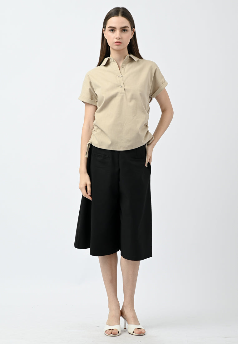 Plain B. Collar Shirt