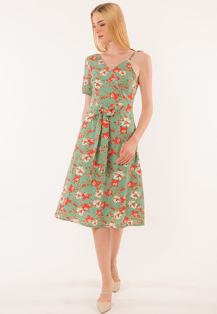 Plain B. Floral Dinner Dress