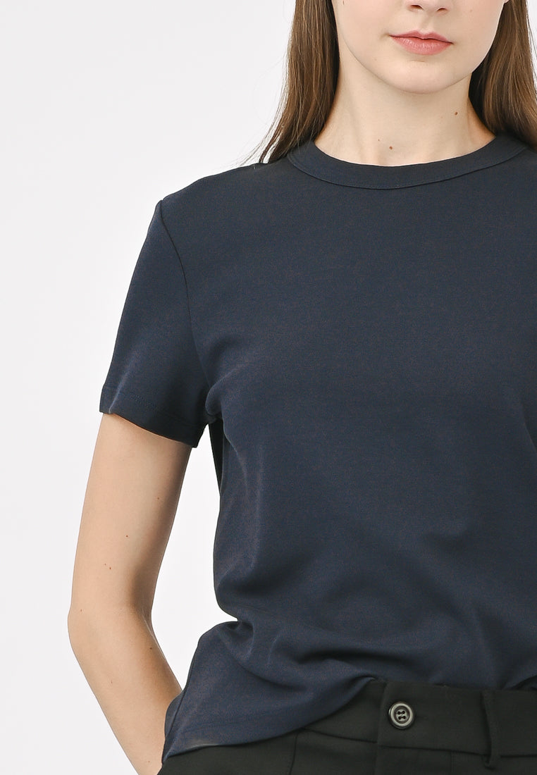 Plain B. Round Neck T-Shirt
