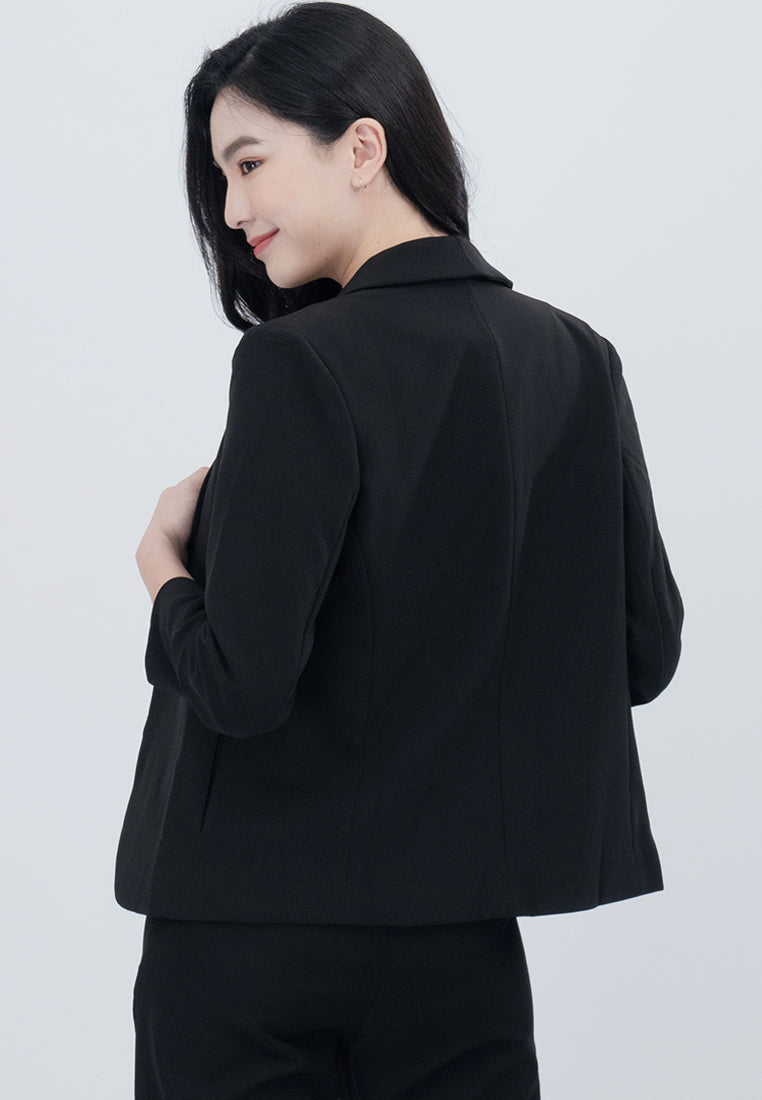 BebeBeige Blazer Coat With Pockets