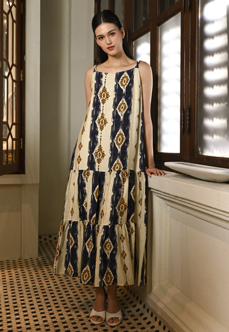 Plain B. Tropical Leaf Dress