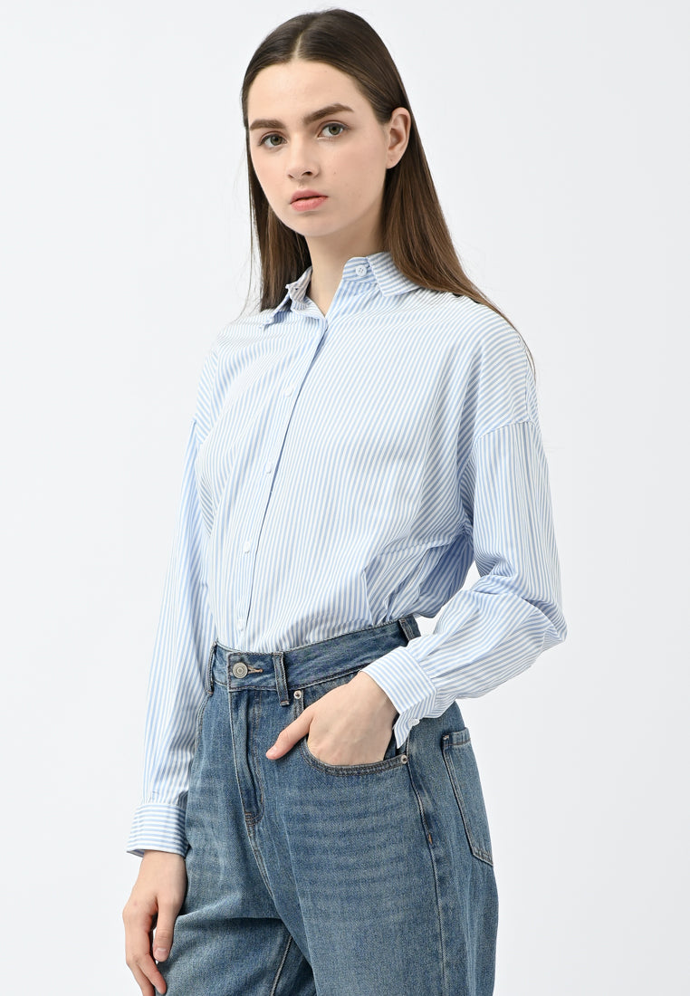 Plain B. Long Sleeve Blouse