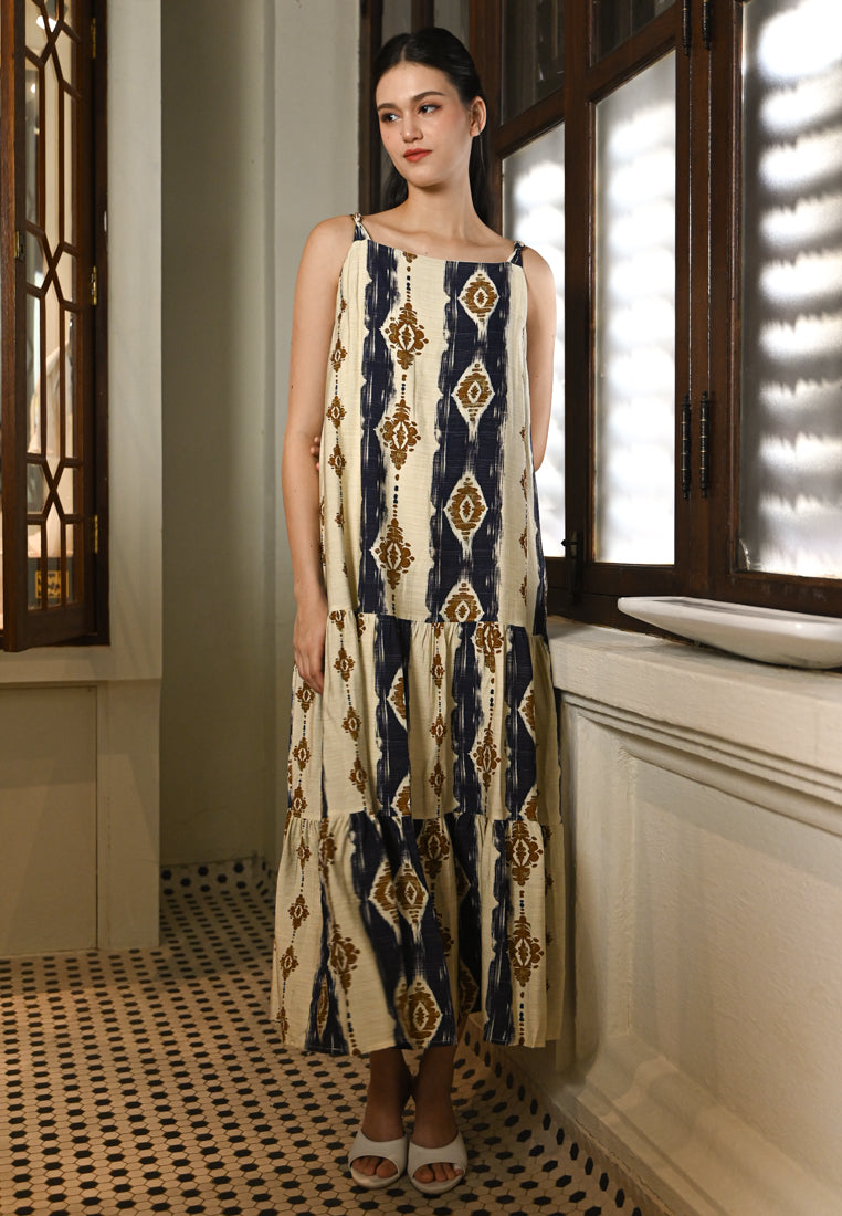 Plain B. Tropical Leaf Dress