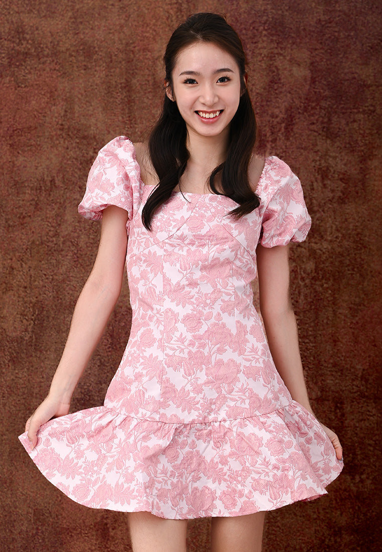 Plain B. Puff Sleeve Dress