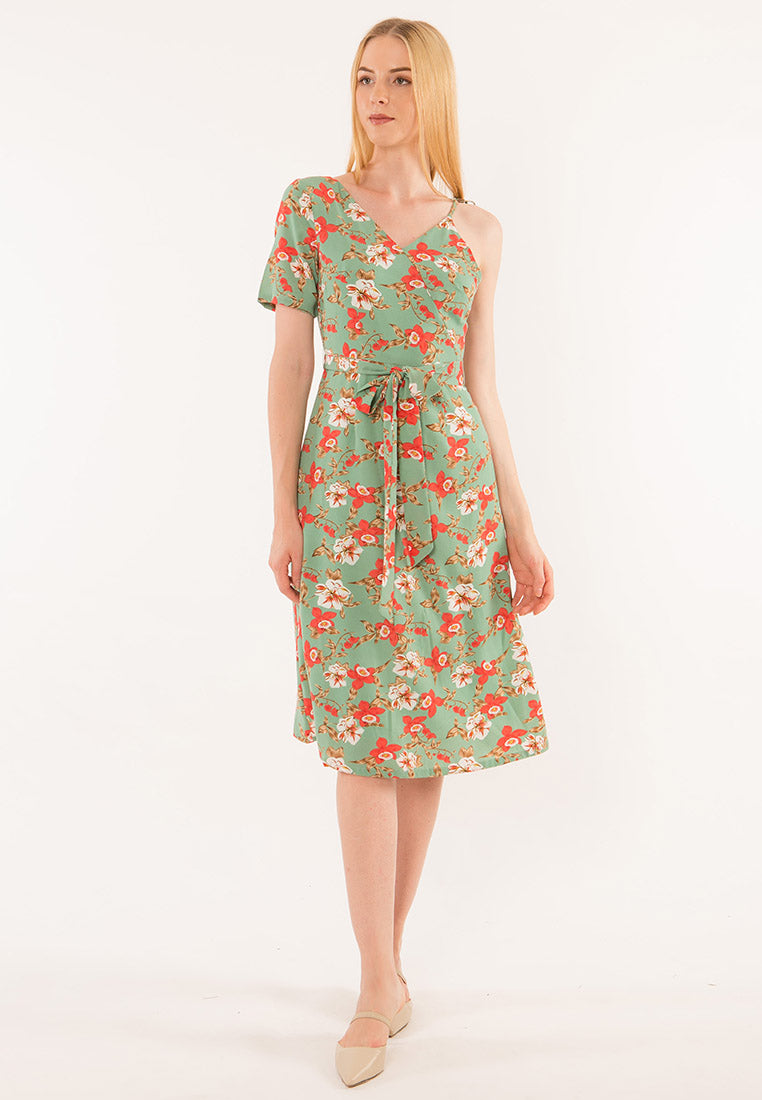 Plain B. Floral Dinner Dress
