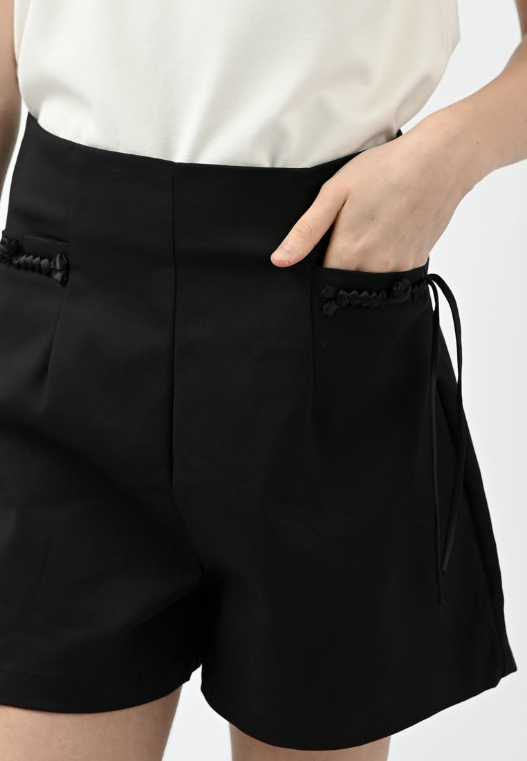 Plain B. Chinese Knot Shorts