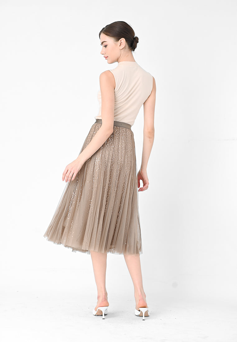 Plain B. Stretchable Sleeveless Tank Top