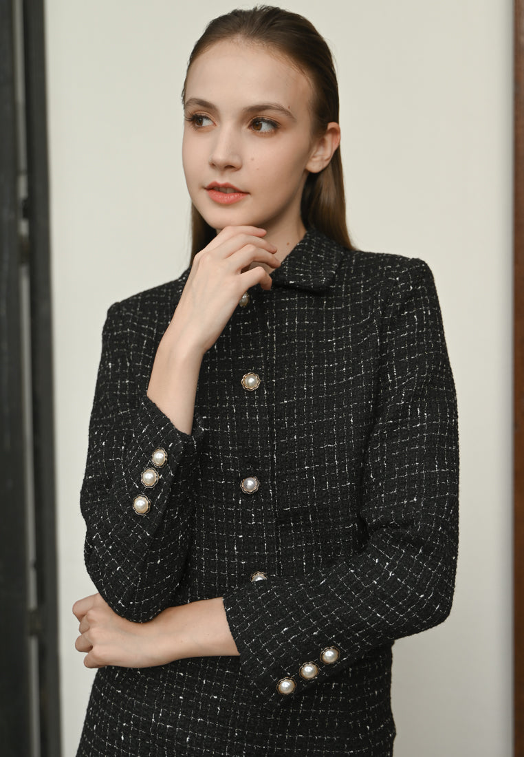 BebeBeige Blazer with Collar