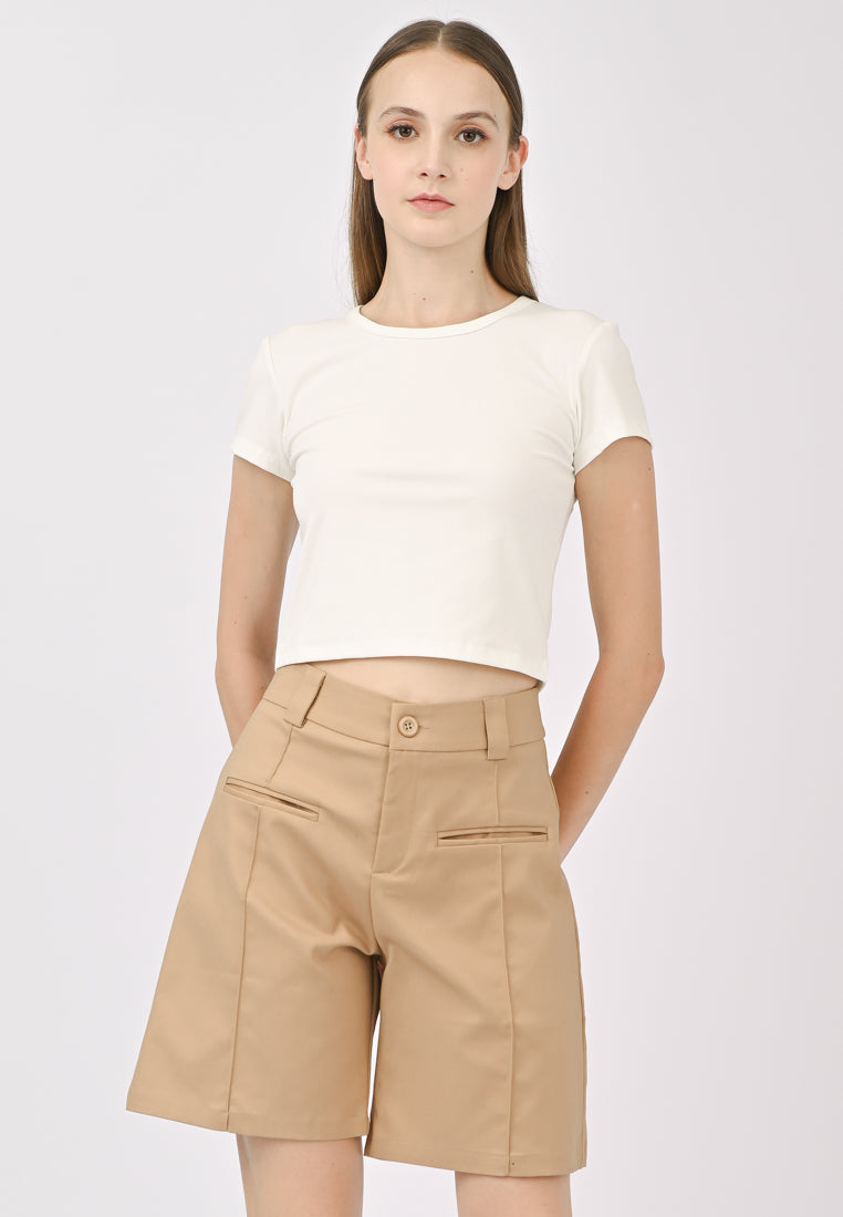 Plain B. Cropped Top